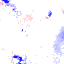 LaunchDetect Index: red = warmer than the pictures before, blue = cooler